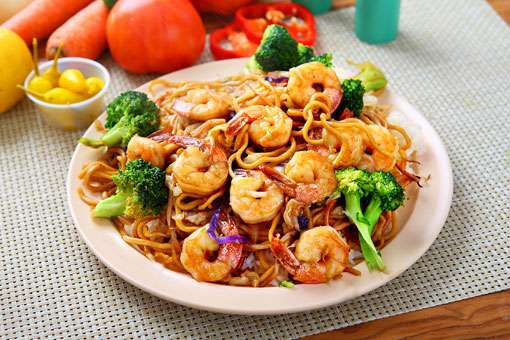 Mixed Seafood Chow Mein