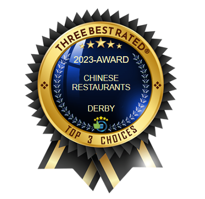 ThreeBestRated Top 3 Chinese Restaurants in Derby 2023 award